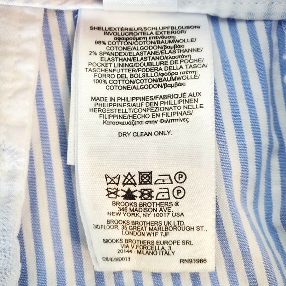 Brooks Brothers Size 16 Seersucker Pants - Picture 4 of 7
